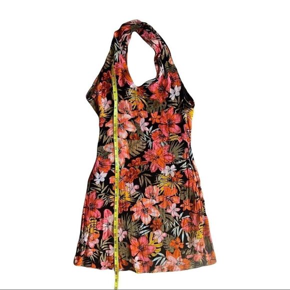 Tropical Bliss Criss cross Mini Dress - Picture 5 of 8